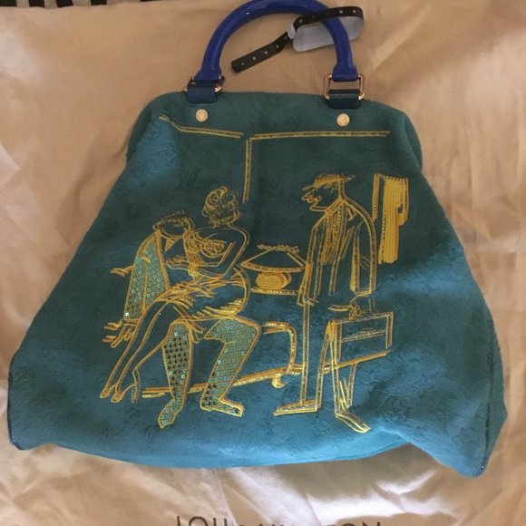 Louis Vuitton calf hair motard style vintage Bag New - Picture 4 of 5